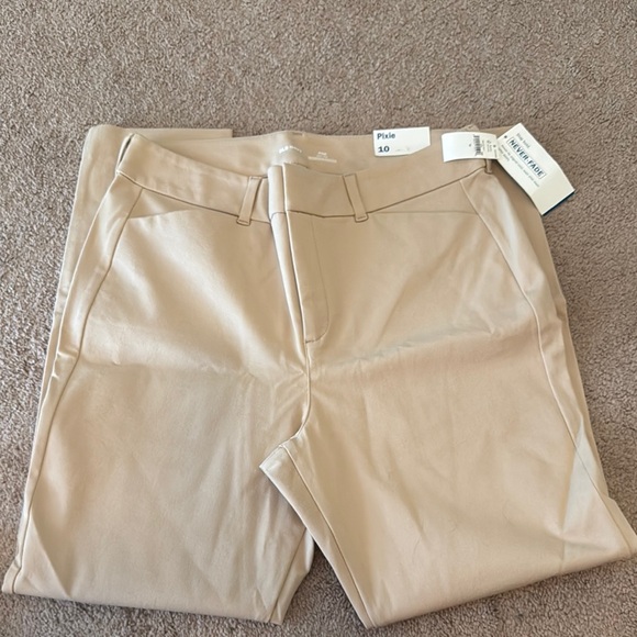 Tan ankle pixie pants - Picture 3 of 3